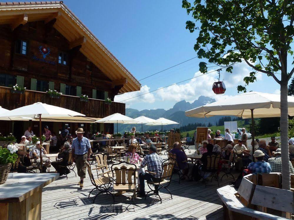 Rinderberg Swiss Alpine Lodge Zweisimmen Exterior foto